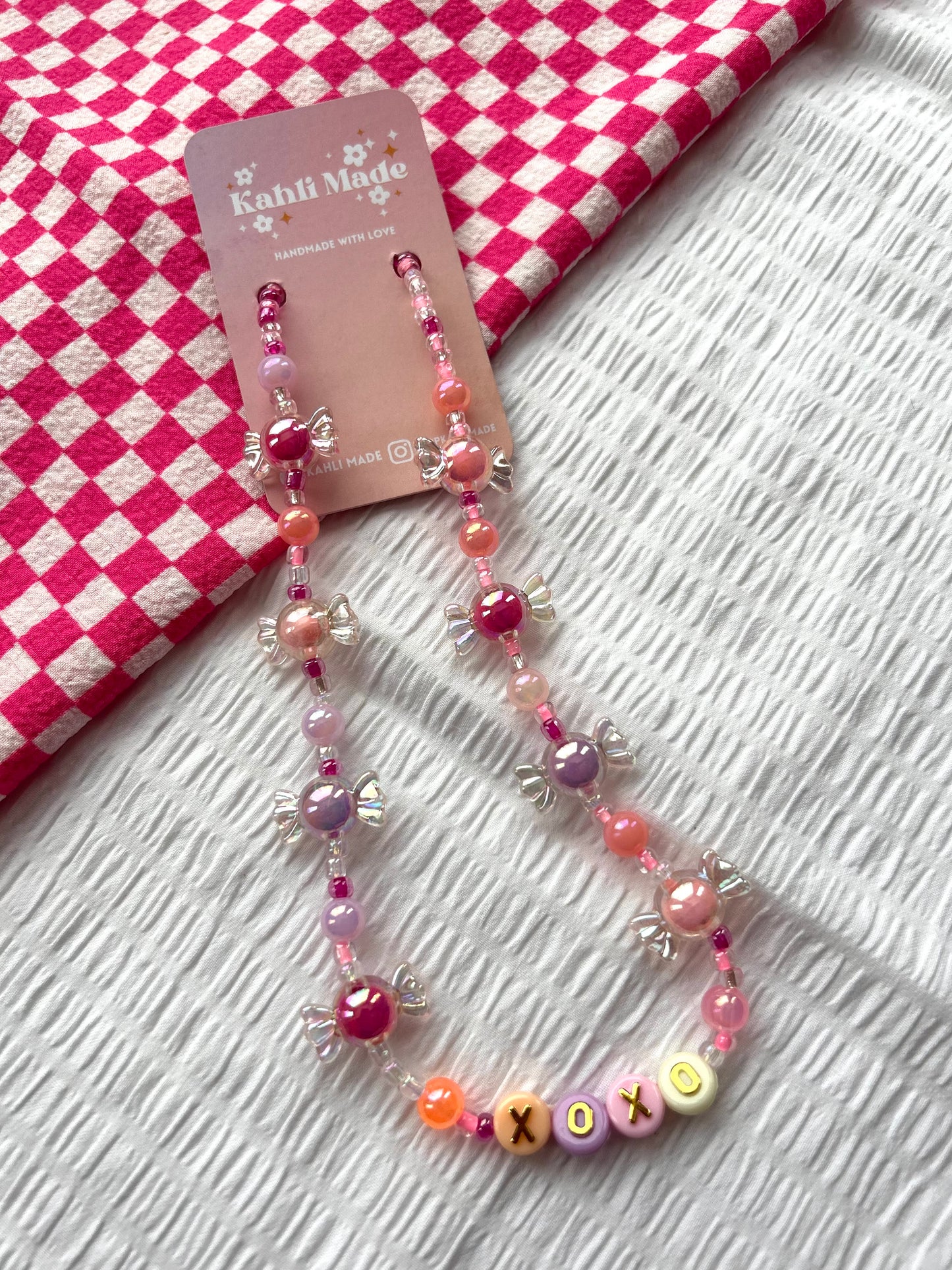 Girls XOXO Candy Necklace