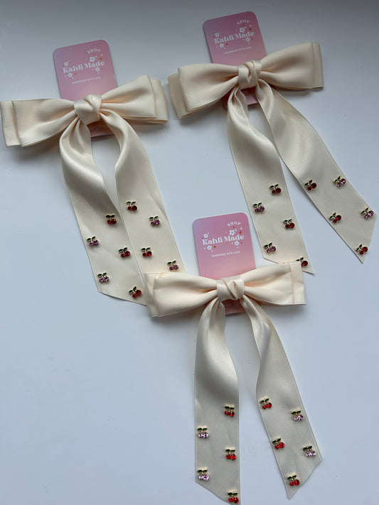 Cherry Gem Bow