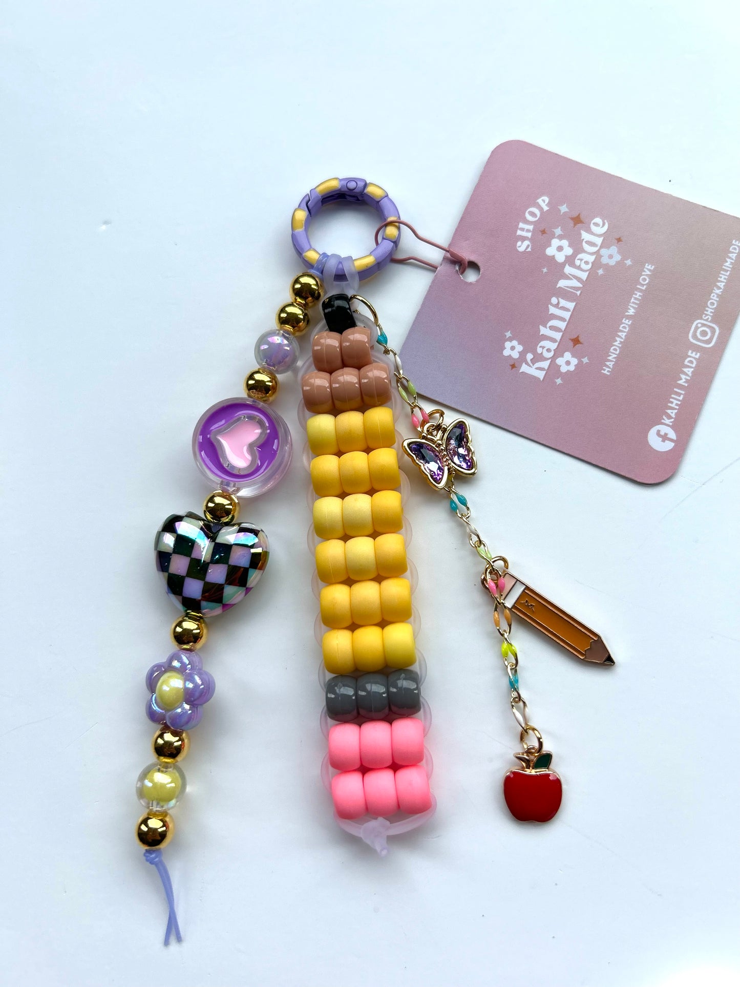 Pencil Bag Charm Trio