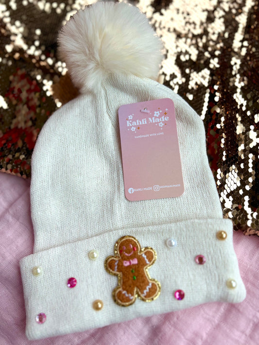 Pink Gingerbread Hat