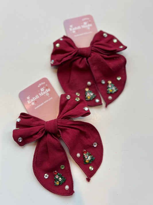 Christmas Tree Holiday Bows