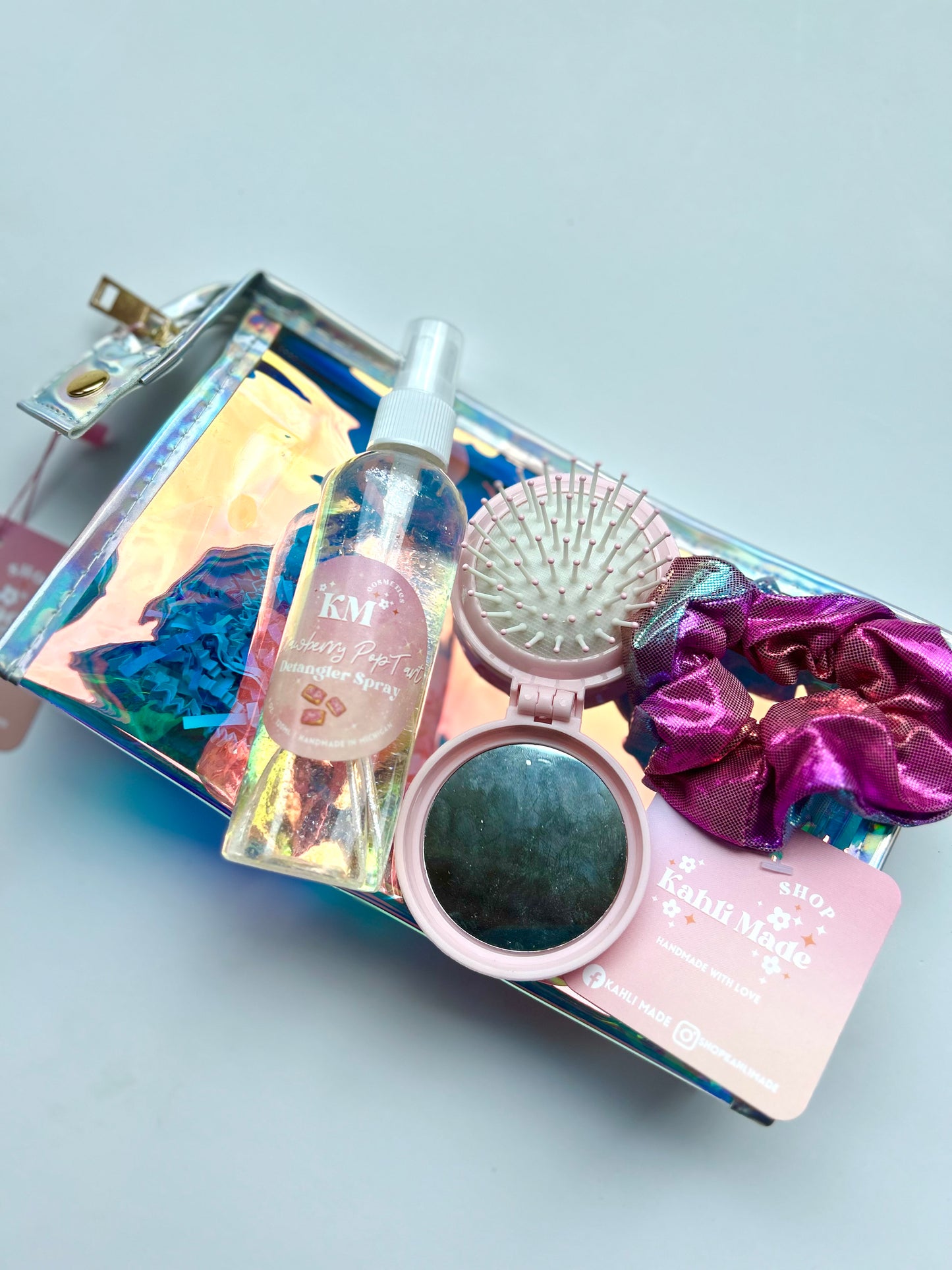 Strawberry Pop Tart Detangler Set
