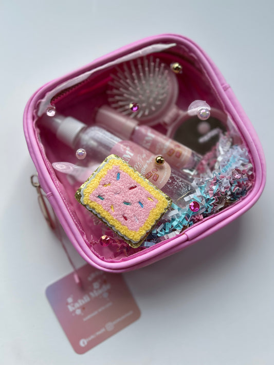 Strawberry Pop Tart Cosmetic Set