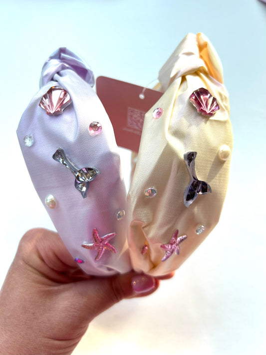 Mermaid Knotted Headband